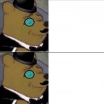 Tuxedo Pooh Fancy meme