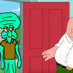 Squidward in Family Guy