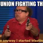 What really happened in WW2 | SOVIET UNION FIGHTING THE NAZIS | image tagged in started blasting | made w/ Imgflip meme maker