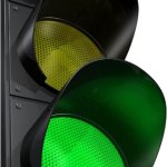 stop light green