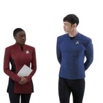 Spock Uhura Strange New Worlds