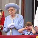 Prince Louis Screams at jubilee