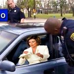 Pelosi rips traffic ticket meme
