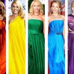 Kylie rainbow dresses