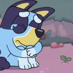 Sad Bluey