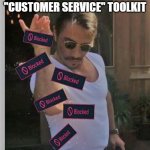 You've been Blocked  | @ARBYSCARE "CUSTOMER SERVICE" TOOLKIT | image tagged in you've been blocked | made w/ Imgflip meme maker