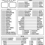 Character sheet by Cparrisart meme