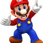 Mario pointing