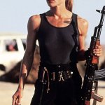 Linda Hamilton Terminator 2 Sarah Connor
