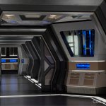 Star Trek Discovery Corridor Zoom Background