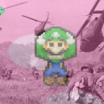 Luigi war flashback meme