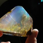 Ethiopian Welo Opal New gem found looks like the ocean in rock meme