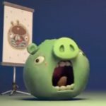 Angry Birds Pig Screaming template