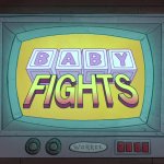 Baby fights Gravity Falls