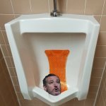 Ted Cruz urinal mouth