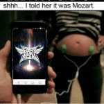 Not Mozart | image tagged in mozart | made w/ Imgflip meme maker