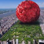 New York City Central Park Human Goo Ball