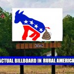 Democrat billboard meme