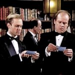 Frasier And Niles and Notecards