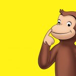 Curious George wants to know everything template