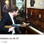 Soviet anthem on AK-47