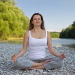 Zen Meditation Yoga Woman Female Boobs sexy
