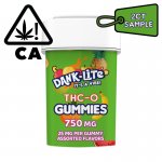 Dank Lite Samples THC-O Gummies – 2ct 25mg per gummy