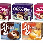 Boxes of South Korean Choco Pies