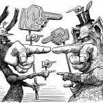 Politicians pointing fingers