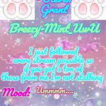 Breezy-Mint | I just followed every stream possible so if you got a ton of those from me Im not stalking; Ummmm.... | image tagged in breezy-mint | made w/ Imgflip meme maker