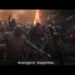 Avengers Assemble GIF Template