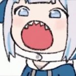 gawr gura hololive english a GIF Template