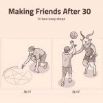 Making friends after 30 meme