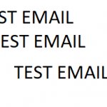 TEST EMAIL