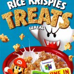 Rice Krispies Nintendo 64 cereal