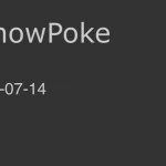 IShowPoke Dark Mode Temp template