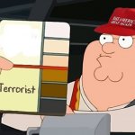 Terrorist skin color