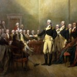 George Washington resigning Commander-in-Chief Continental Army