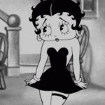 Betty Boop shy