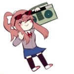 Monika vibing