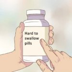 Hard to swallow pills box