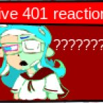 live 401 reaction (low quality sorry)