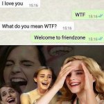 Friend Zone meme template