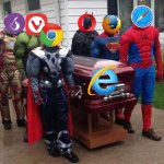 Press F to pay respects | image tagged in cosplay funeral,technology,internet,programmers,programming,tech | made w/ Imgflip meme maker