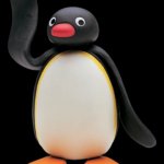 Pingu waving