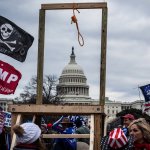 Gallows Capitol Insurrection Treason Hang Pence Militia