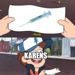 idiots | KARENS | image tagged in this is worthless | made w/ Imgflip meme maker