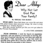 Dear Abby abortion