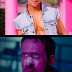 Ryan Gosling Happy and Sad template