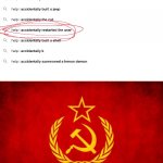 In Soviet Russia | COMRADE YOU MADE THE GOOD CHOICE | image tagged in in soviet russia | made w/ Imgflip meme maker